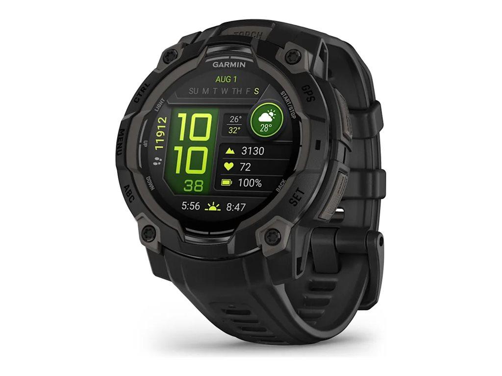 Image GARMIN Instinct 3 AMOLED 45 mm Smartwatch schwarz