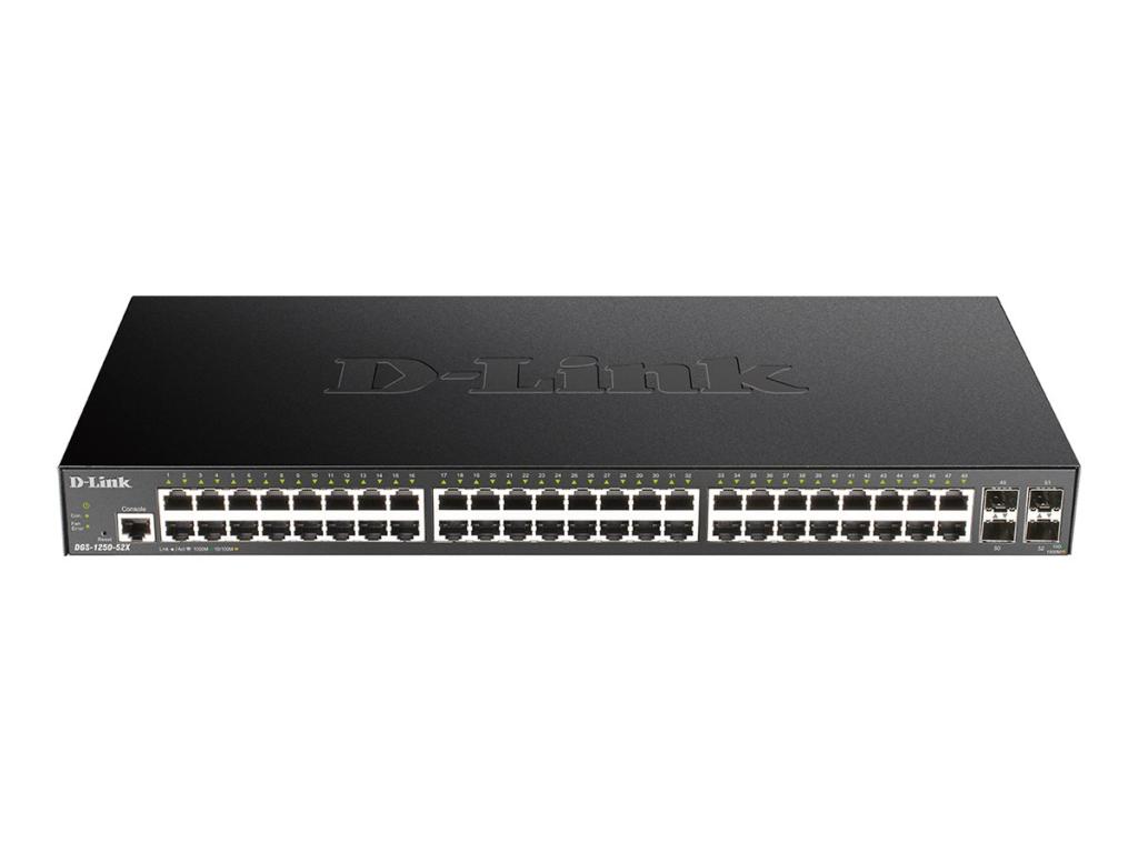 Image D-LINK 52-Port Smart Managed Gigabit Switch 4x 10Gdlink|green 3.0, 48x 10/100/1