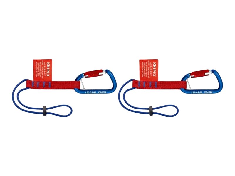 Image PRIMIUM Knipex 005006TBK Adapterschlaufe 0308605 m.Karabiner Werkzeug-Sicherung