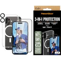 Image PanzerGlass™ 3-in-1 Schutz-Set für Apple iPhone 16