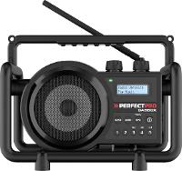 Image PERFECTPRO DABBOX Baustellenradio DAB+, UKW AUX, Bluetooth®, DAB+, UKW stoßfest