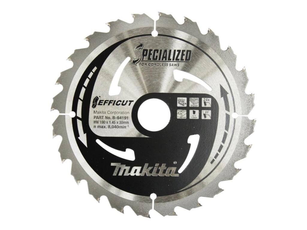 Image MAKITA B-64191 EFFICUT Kreissägeblatt für Holz, Laminat, MDF (B-64191)