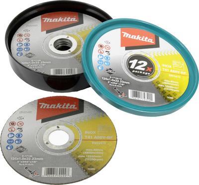 Image MAKITA E-17120-12 Trennscheibe gerade 125 mm 12 Stück (E-17120-12)