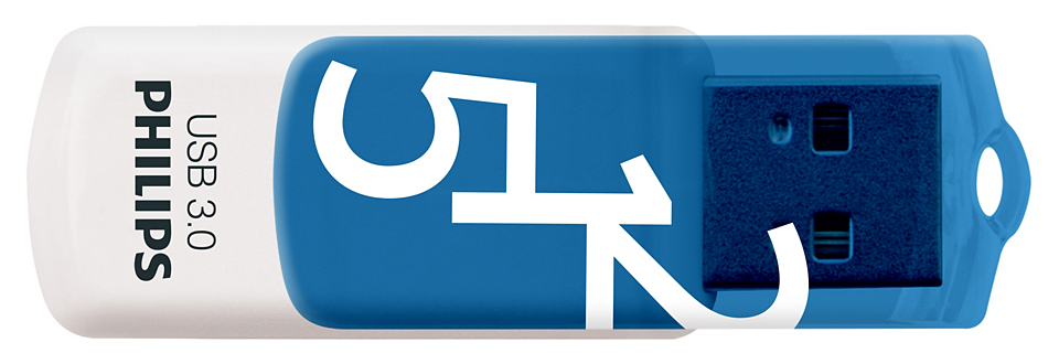 Image PHILIPS USB 3.0 512GB Vivid Edition Spring Blue