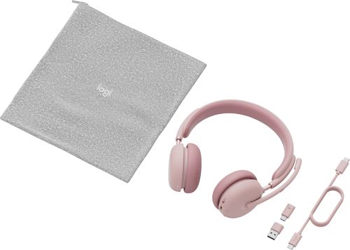 Image LOGITECH HEADSET - Zone Wireless 2 UC - ROSE TEAMS - 2.4GHZ/BT - N/A - EMEA-914