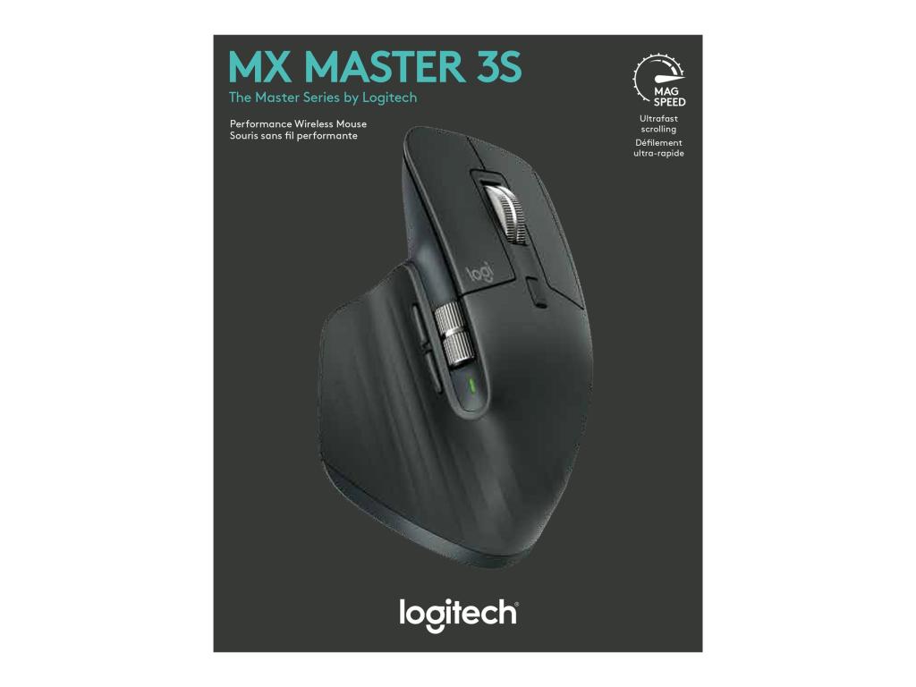 Image LOGITECH MX Master 3S Grafit Bluetooth Edition (2025)