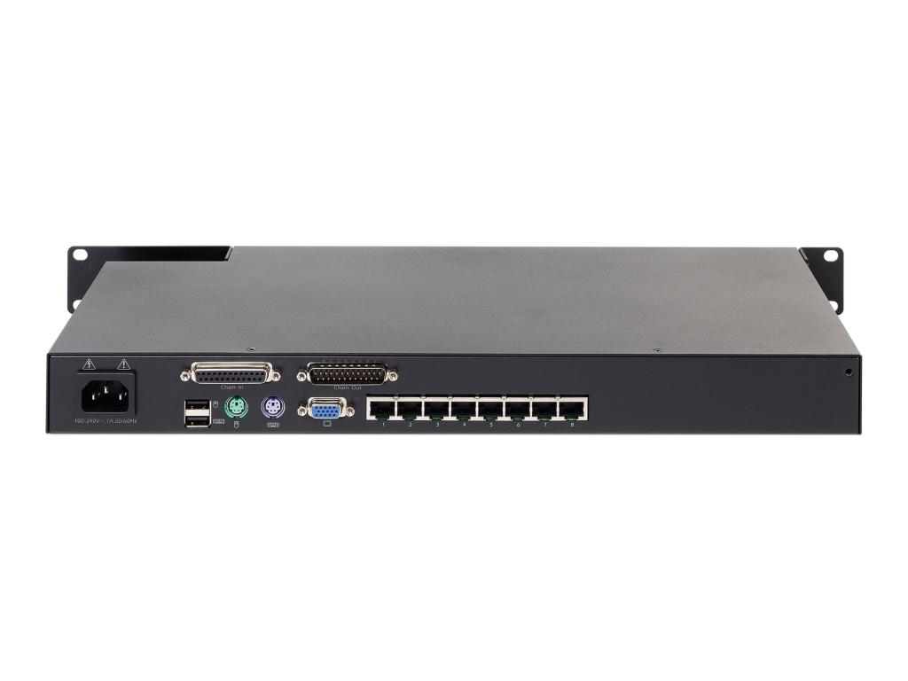 Image APC KVM SWITCH 2G- Analog- 1 Local User- 8 Port- 1HU
