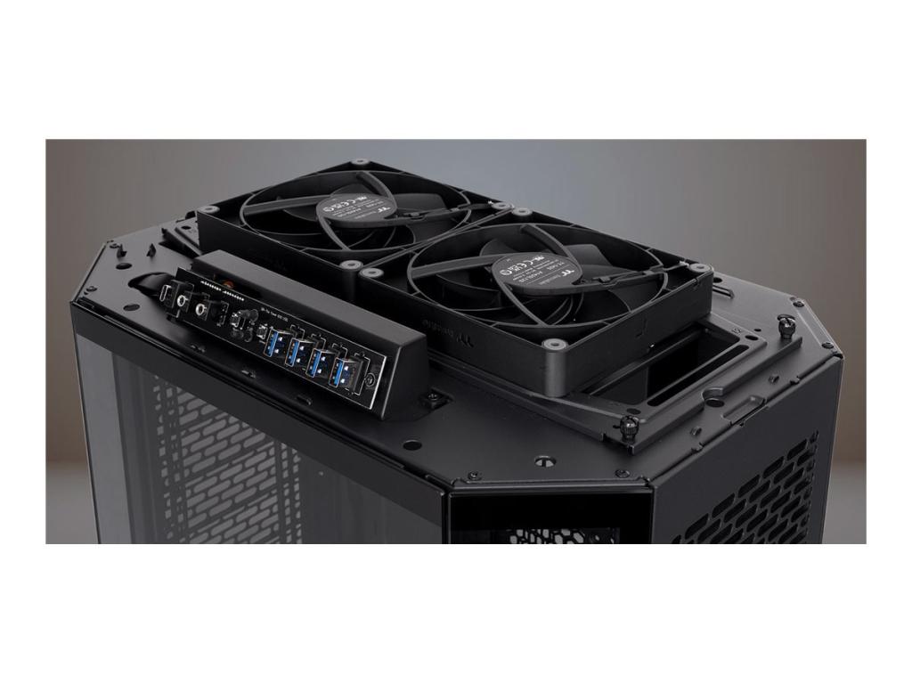 Image THERMALTAKE The Tower 600 - Mid tower - ATX - Seitenteil mit Fenster (gehärtete