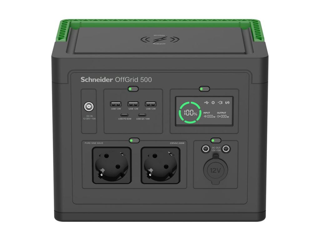 Image APC Schneider OffGrid Portable Power Station PPS500-GR 500 W