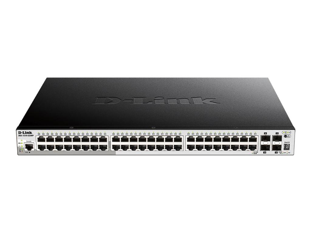 Image D-LINK 52-Port Smart Managed PoE+ Gigabit Stack Switch 4x 10Gdlink|green 3.0, 4