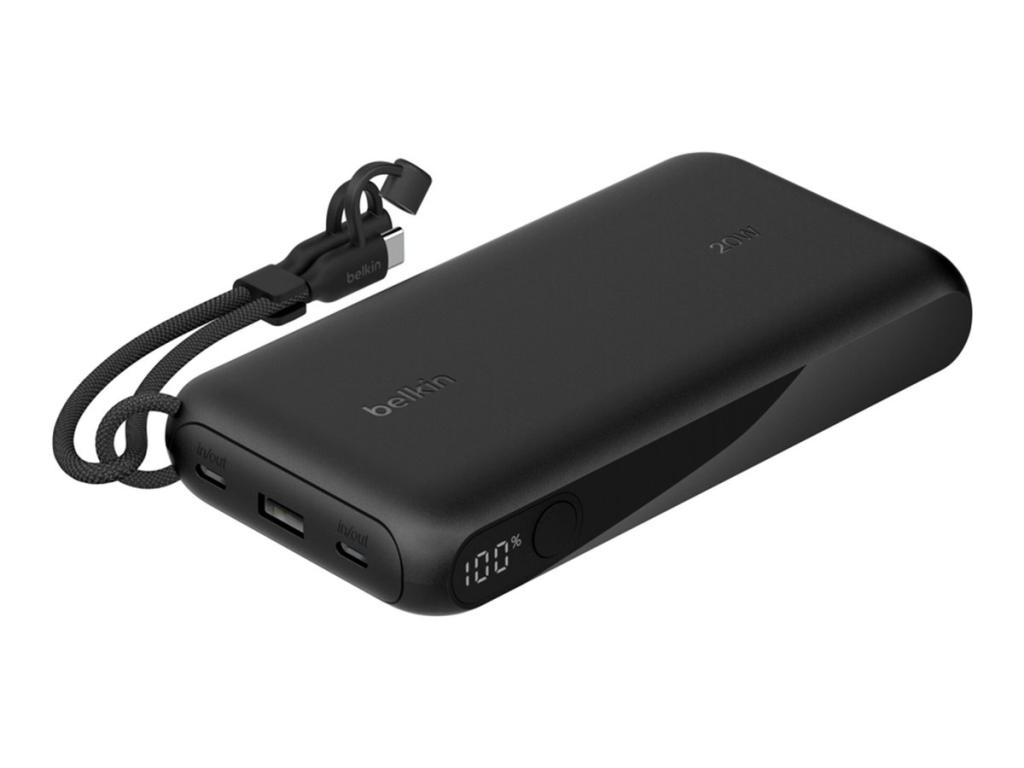 Image BELKIN 20k PD20W Power Bank with Display Black (BPB028HQBK)