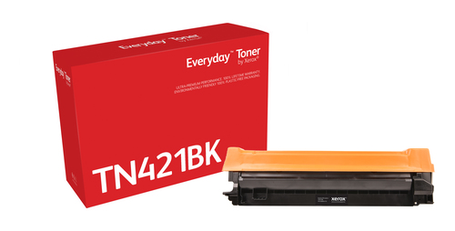 Image XEROX Everyday Toner in Schwarz Alternative für TN-421BK Standard für Brother D