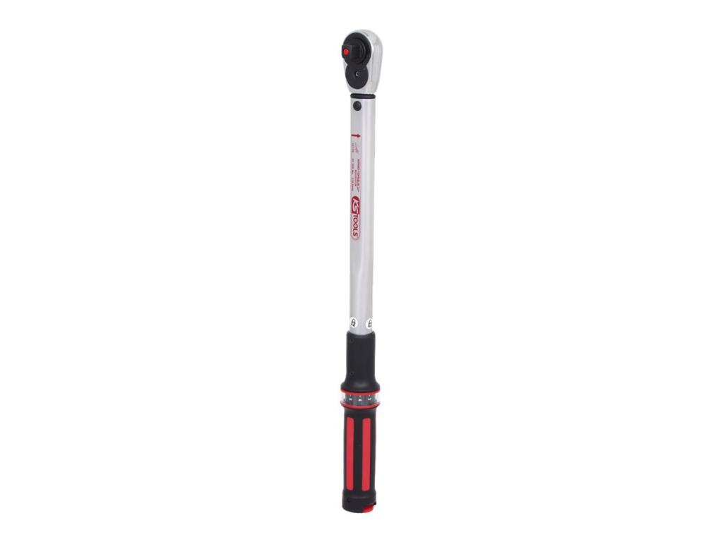 Image KS TOOLS 1/2  ERGOTORQUE40-200 Rot, Ratschen-Drehmomentschl.
