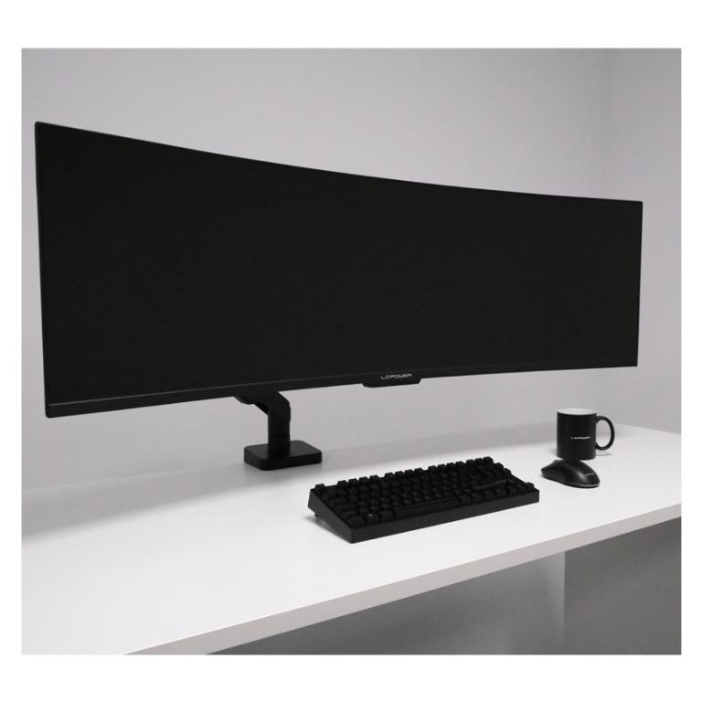 Image LC-POWER Monitorarm für Monitore bis zu 49"/124,46 cm (B)