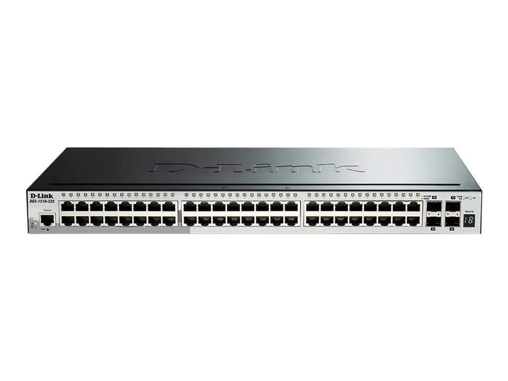 Image D-LINK 52-Port Smart Managed Gigabit Stack Switch 4x 10G, dlink|green 3.0