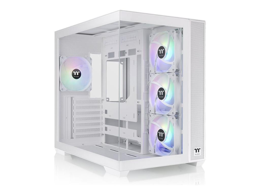 Image THERMALTAKE Geh View 380 TG Midi Tower "ARGB Snow" White retail