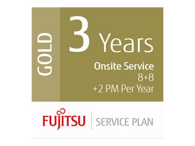 Image FUJITSU Assurance Program Gold - Serviceerweiterung - 3 Jahre - Vor-Ort