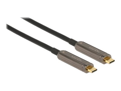 Image DELOCK Aktives Optisches USB-C Video Kabel 4K 60Hz 10m