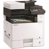 Image KYOCERA ECOSYS M8124cidn Life Plus 3 in 1 Farblaser-Multifunktionsdrucker grau