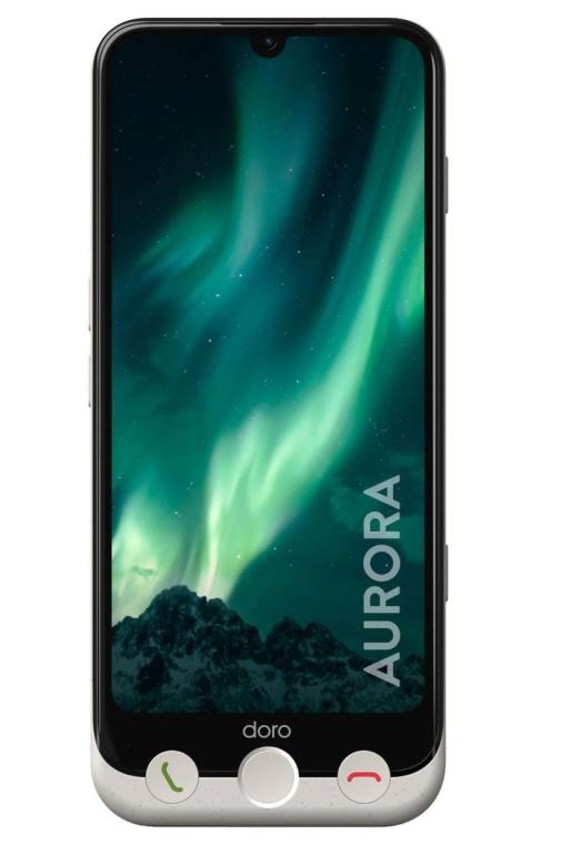 Image DORO Aurora A30 Smartphone 6GB/128GB Dual-SIM Doro Easy Interface Weiß