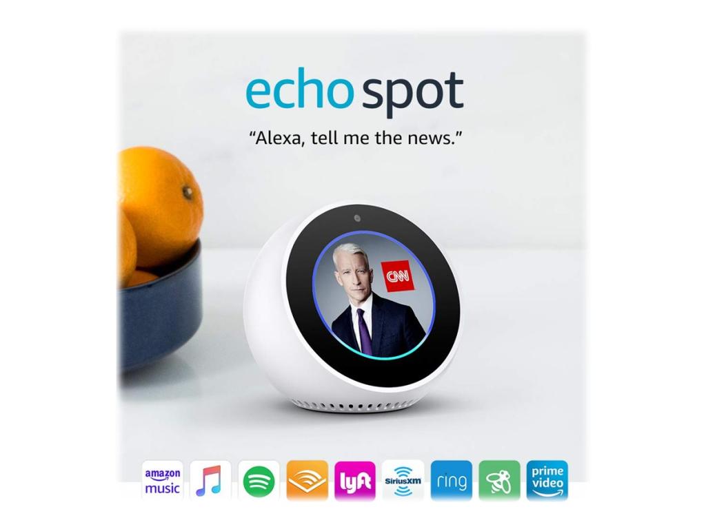 Image Amazon Echo Spot (2024) Smart Speaker weiß