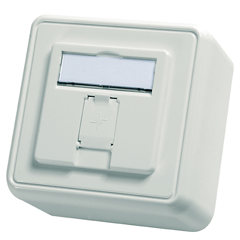 Image TELEGÄRTNER Modul-Aufnahme AP 80x80 1fach aws leer