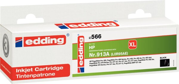 Image edding Tinte edd-566 XL, Multipack ersetzt HP 913A (L0R95AE)