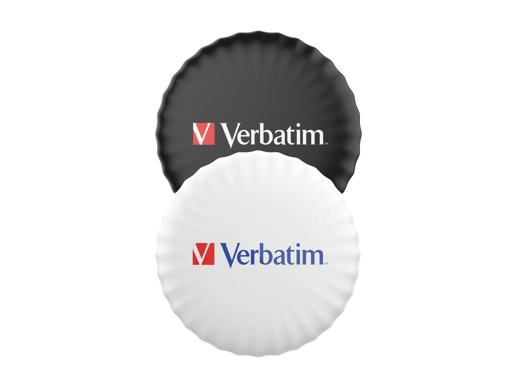 Image VERBATIM MYFC-02BW My Finder Coin Bluetooth Finder 2pack B/W