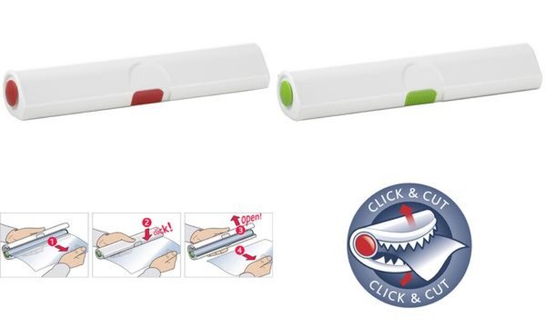 Image emsa Folienschneider CLICK & CUT, weiß / rot (6460294)