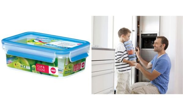 Image emsa Frischhaltedose CLIP & CLOSE, 0,80 Liter, transparent (6460090)