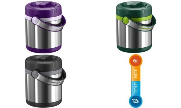 Image emsa Isolier-Speisegefäß MOBILITY, 1,2 Liter, schwarz (6460055)