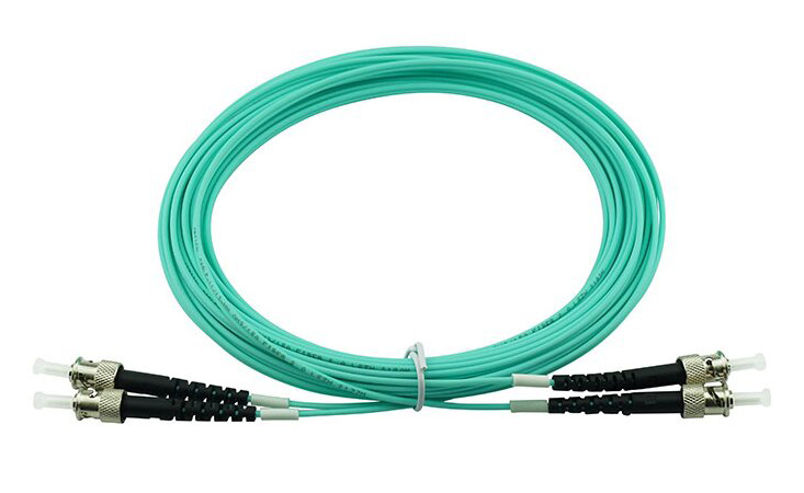 Image CBO BlueOptics LWL Patchkabel ST / ST MM OM3 aqua 3,0m