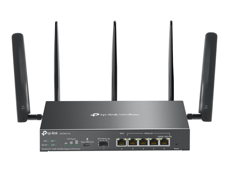 Image TP-LINK Omada 4G+ Cat6 AX3000 Gigabit VPN Router