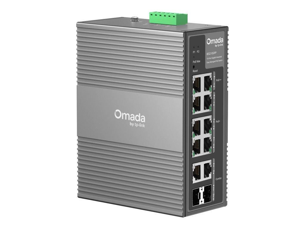 Image TP-LINK Omada IES210GPP 10-Port Gigabit Industrial Easy Mgd PoE Switch