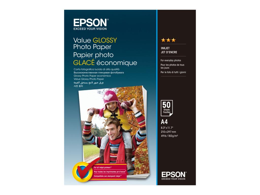 Image EPSON Paper/Value Glossy Photo A4 50sh