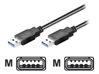 Image goobay USB 3.0 A Kabel 1,8 m schwarz