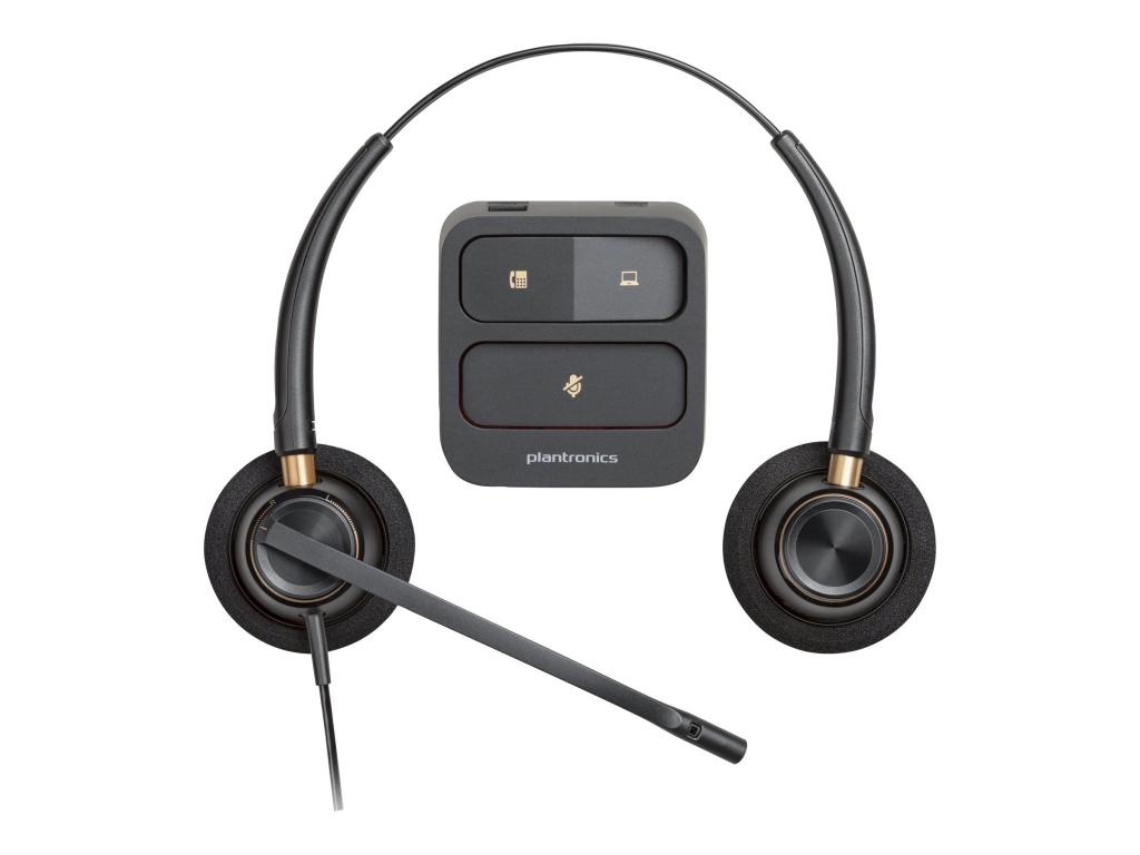 Image HP Poly EncorePro 520 with Quick Disconnect Binaural Headset for EMEA-EURO