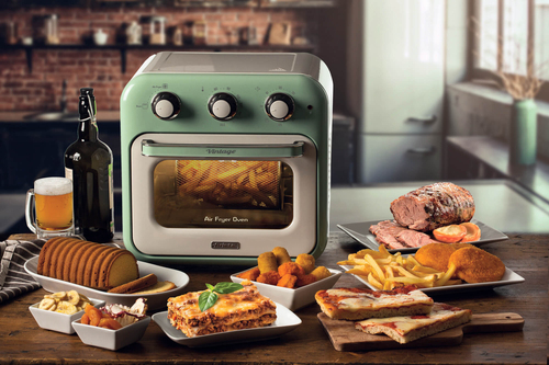 Image DE LONGHI Ariete Vintage Air Fryer Mini- Ofen grün