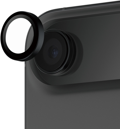 Image PANZERGLASS Hoops Black Camera Lens Protector iPhone 17 Air