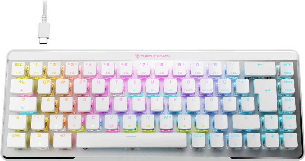 Image TURTLE BEACH Vulcan II Mini Air Gaming-Tastatur Weiß