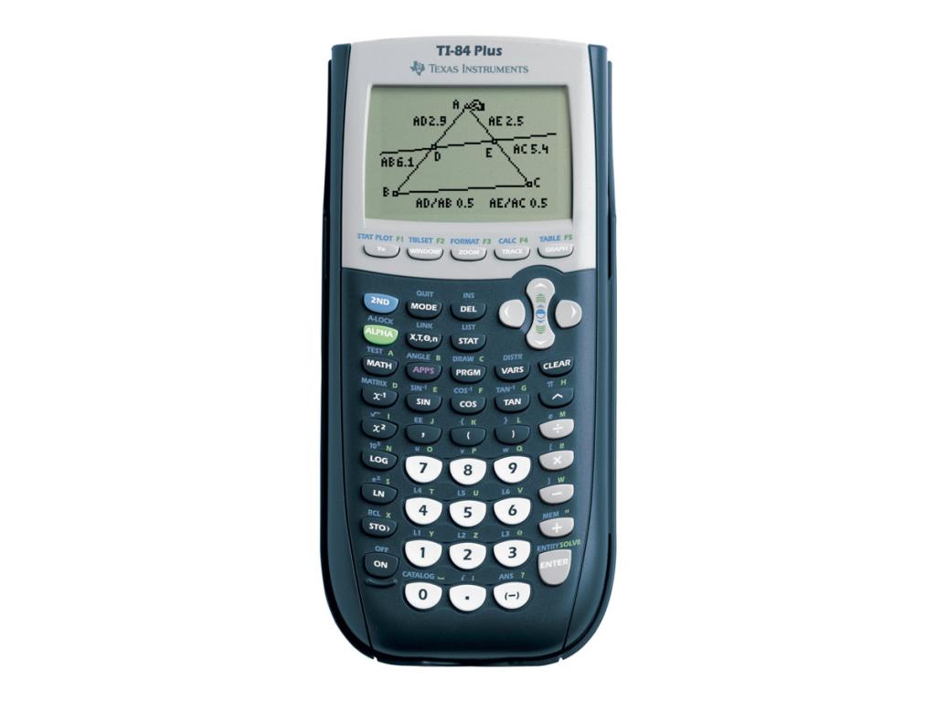 Image TEXAS INSTRUMENTS TI-84 Plus - Grafiktaschenrechner - USB - 10 Stellen + 2 Expo