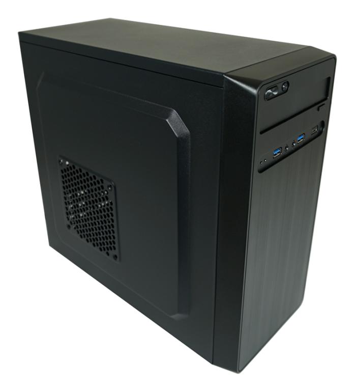 Image LC-POWER Case LC-Power LC-2017MB-ON Shaded Black