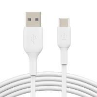Image BELKIN USB-A TO USB-C PVC WHITE 1M