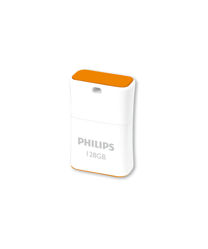 Image PHILIPS USB 2.0 128GB Pico Edition Sunrise Orange