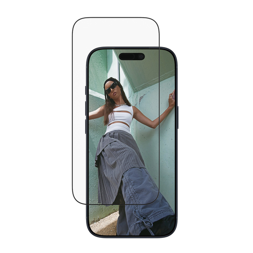 Image PANZERGLASS SAFE. by PanzerGlass Screen Protector w. Black Frame iPhone 17 Pro 