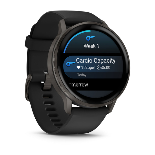 Image GARMIN Venu 4 Smartwatch 45mm schwarz/grau