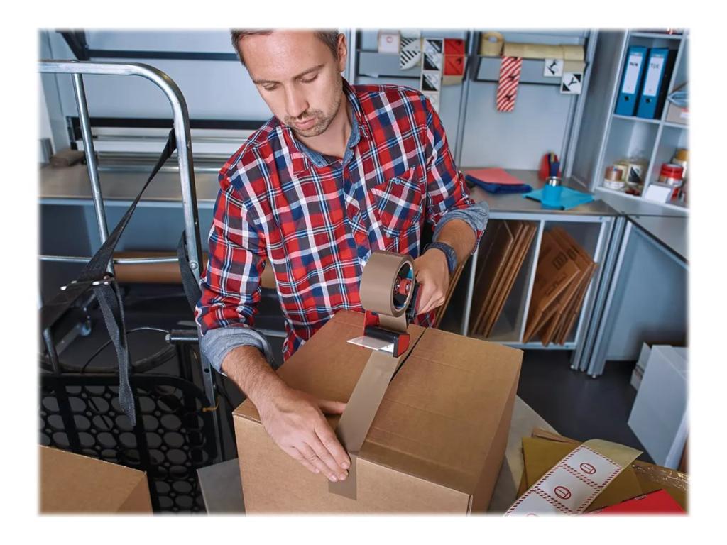 Image TESA pack Strong  66m 50mm braun -Packband-