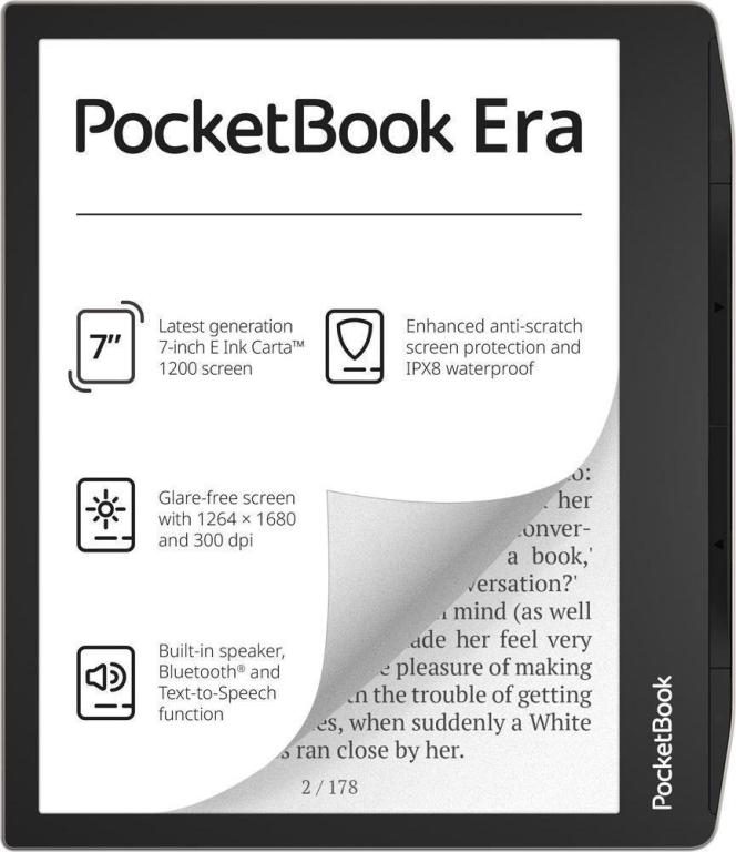 Image POCKETBOOK Era Stardust Silver eReader mit 300 DPI 16GB