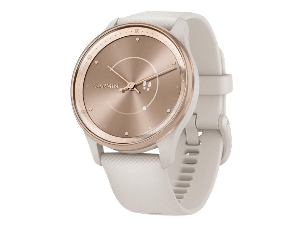 Image GARMIN vivomove Trend Smartwatch creme, perlgold