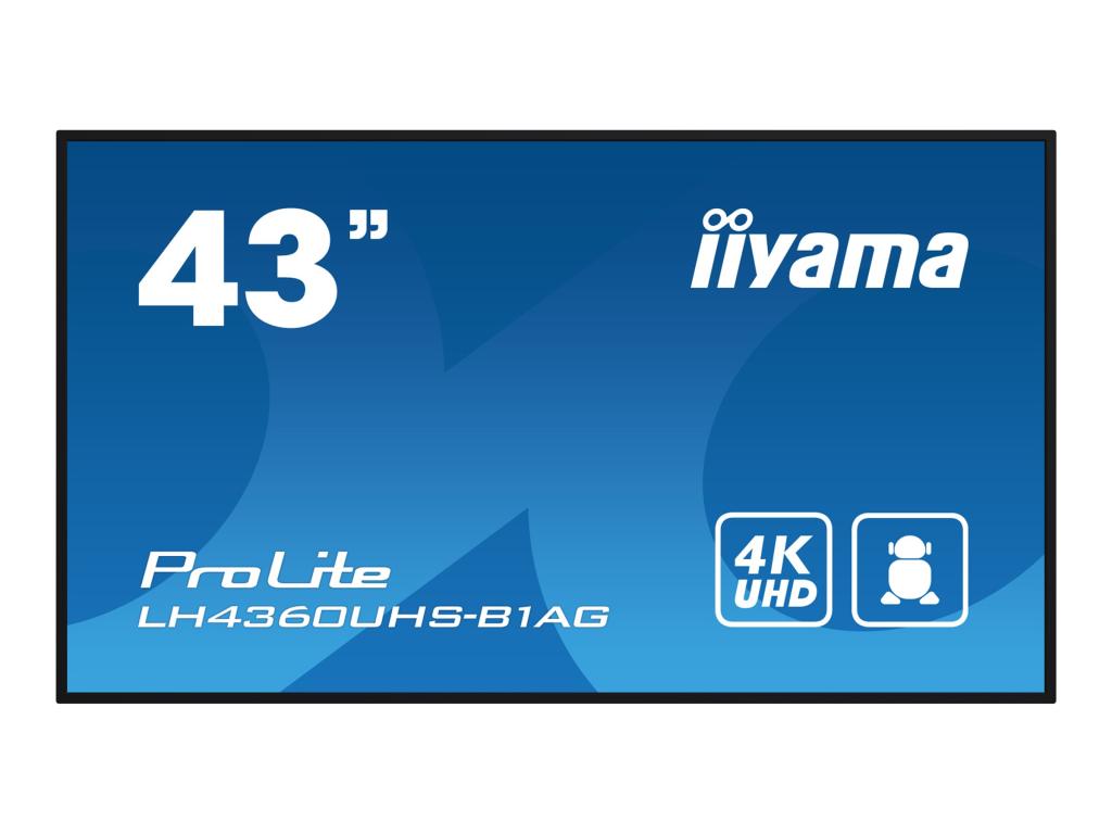 Image IIYAMA ProLite LH4360UHS-B1AG Signage Display 108cm (42,5")